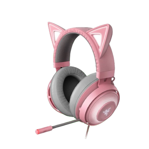 Razer Kraken Kitty Chroma USB Gaming Headset Pink Razer Kraken Kitty Chroma USB Gaming Headset Pink