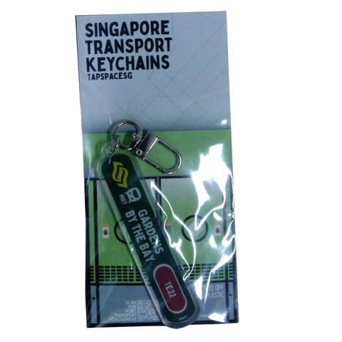 Gardens By The Bay MRT Station Keychain Gardens By The Bay MRT Station Keychain