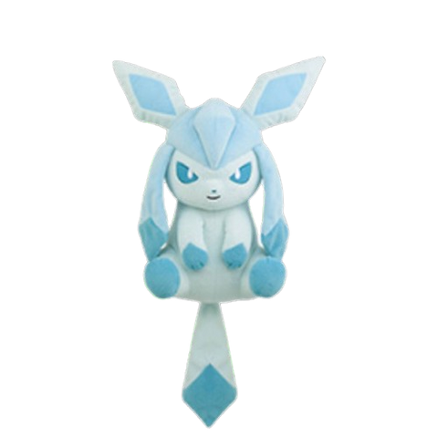 Pokemon I Love Eievui 12" Plush -Glaceon Sit Pokemon I Love Eievui 12" Plush -Glaceon Sit