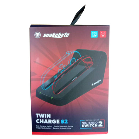 Nintendo Switch 2 Snakebyte Twin Charge S2 Nintendo Switch 2 Snakebyte Twin Charge S2