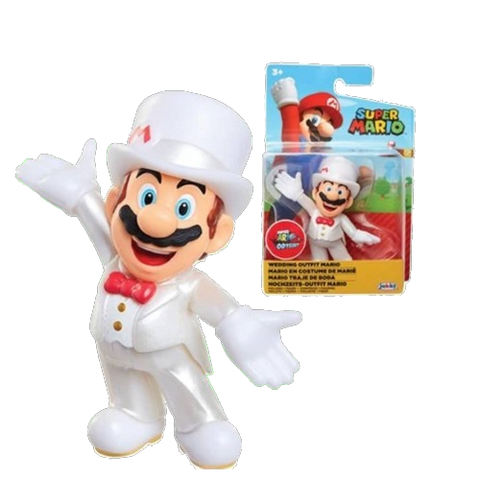 Nintendo 2.5" Fig W20 Wedding Mario Nintendo 2.5" Fig W20 Wedding Mario