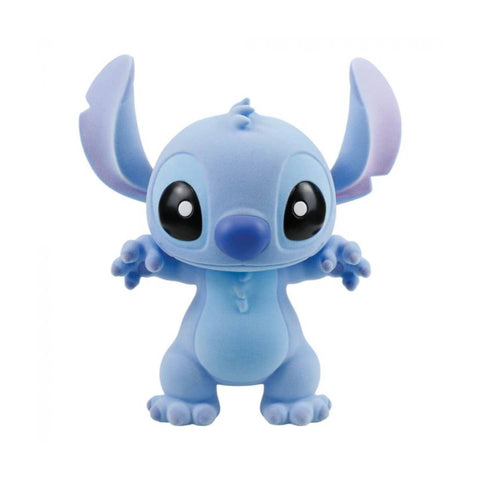 Disney Flocked Stitch Figure Disney Flocked Stitch Figure