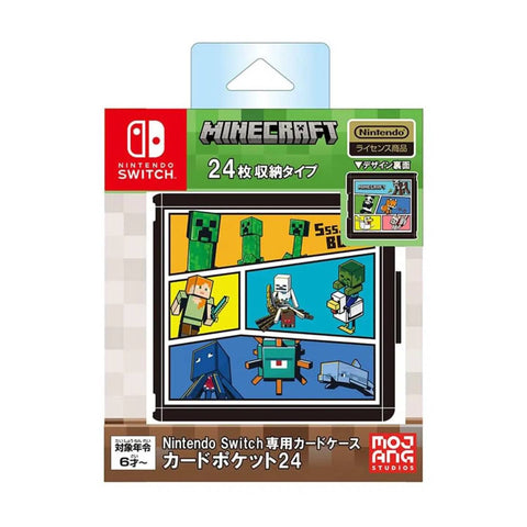 Nintendo Switch Max Games Minecraft Comic 24 Card Case Nintendo Switch Max Games Minecraft Comic 24 Card Case