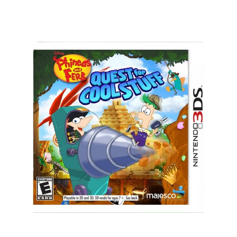 3DS Phineas and Ferb Quest for Cool Stuff 3DS Phineas and Ferb Quest for Cool Stuff