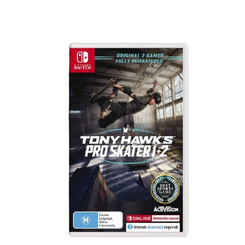 Nintendo Switch Tony Hawk's Pro Skater 1 + 2 Remastered (EU) Nintendo Switch Tony Hawk's Pro Skater 1 + 2 Remastered (EU)
