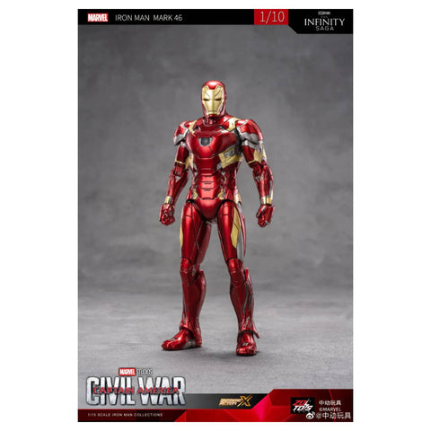 ZD Toys Iron Man 7" Civil War Mark XLVI ZD Toys Iron Man 7" Civil War Mark XLVI