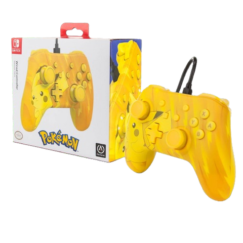 Nintendo Switch Powera Wired Controller - Pikachu Nintendo Switch Powera Wired Controller - Pikachu