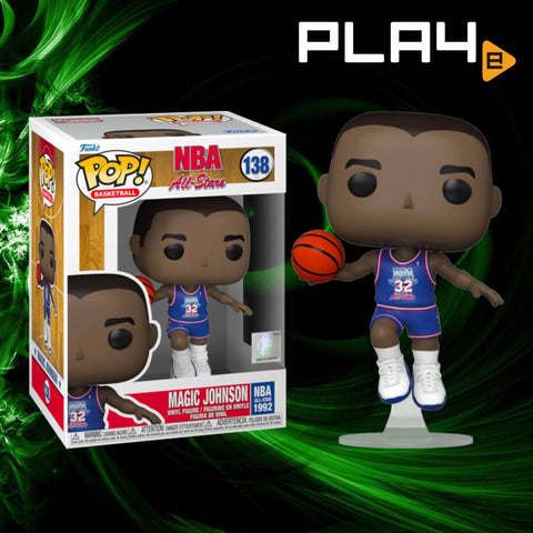 Funko POP! (138)  NBA Legends Magic Johnson All-Star 1991 Funko POP! (138)  NBA Legends Magic Johnson All-Star 1991