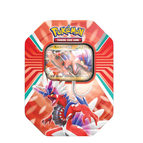 Pokemon Paldea Legends Tin - Koraidon Ex Pokemon Paldea Legends Tin - Koraidon Ex