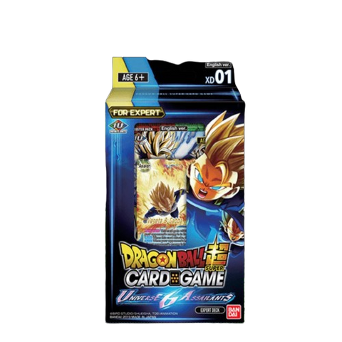 Bandai Dragon Ball S DB7 "Universe 6 Assailants" XD01 Deck Bandai Dragon Ball S DB7 "Universe 6 Assailants" XD01 Deck