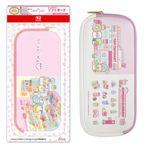 Nintendo Switch 2 ILEX Soft Pouch - Sumikkogurashi Tapioca Mart Nintendo Switch 2 ILEX Soft Pouch - Sumikkogurashi Tapioca Mart