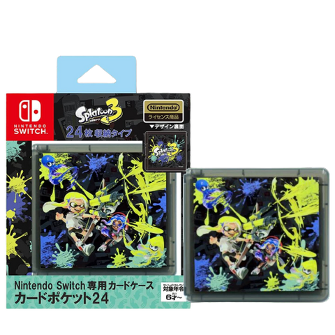 Nintendo Switch Maxgames Splatoon 3 24 Card Case Nintendo Switch Maxgames Splatoon 3 24 Card Case