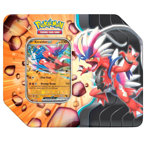 Pokemon Summer Ex Big Tin - Koraidon ex Pokemon Summer Ex Big Tin - Koraidon ex