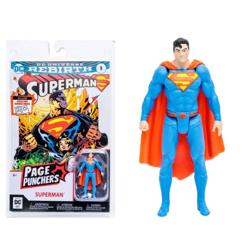 DC Direct Superman 3-Inch Page Punchers comic DC Direct Superman 3-Inch Page Punchers comic