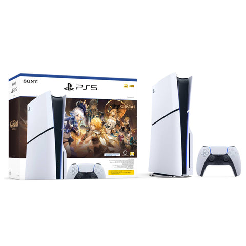 PS5 Slim Disc Version Console Genshin Bundle PS5 Slim Disc Version Console Genshin Bundle