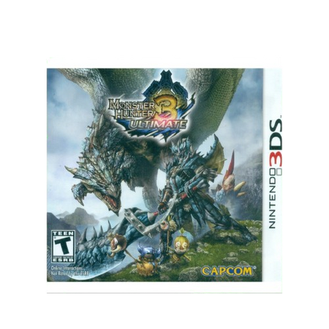 3DS Monster Hunter 3 Ultimate 3DS Monster Hunter 3 Ultimate