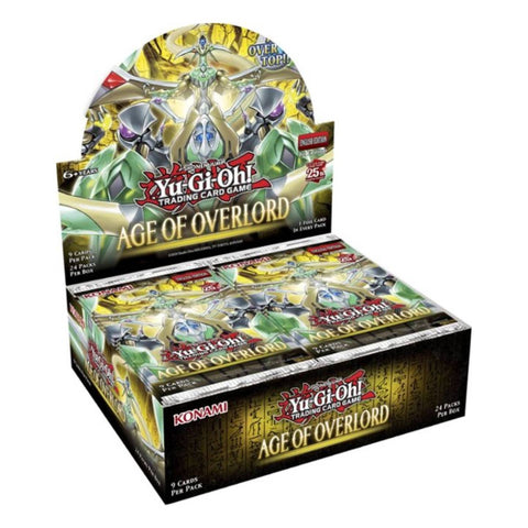 Yu Gi Oh Age of Overlord Booster (ENG) Yu Gi Oh Age of Overlord Booster (ENG)