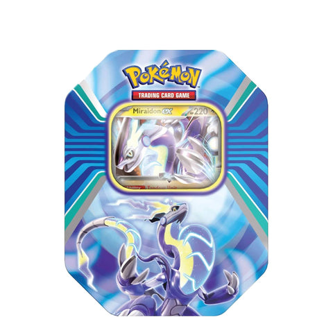 Pokemon Paldea Legends Tin - Miraidon Ex Pokemon Paldea Legends Tin - Miraidon Ex
