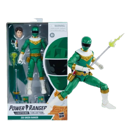 Power Rangers Lightning E5906AS08 6" Zeo Green Ranger Power Rangers Lightning E5906AS08 6" Zeo Green Ranger