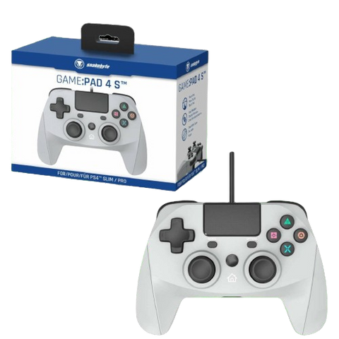 PS4 Slim/Pro Snakebyte Gamepad 4S Grey PS4 Slim/Pro Snakebyte Gamepad 4S Grey