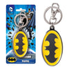 Batman Logo Colored Pewter Keychain Batman Logo Colored Pewter Keychain
