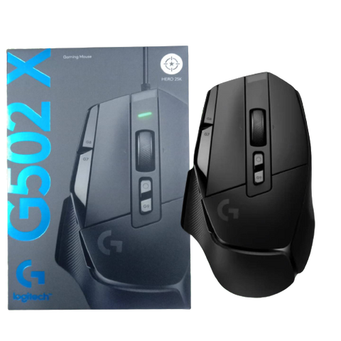 Logitech G502 X Wired Gaming Mouse - Black Logitech G502 X Wired Gaming Mouse - Black