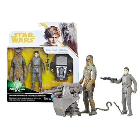 Star Wars Force Link 2.0 2-Pack Chewbacca Han Solo Star Wars Force Link 2.0 2-Pack Chewbacca Han Solo