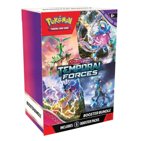 Pokemon SV5 Temporal Forces Booster Bundle Pokemon SV5 Temporal Forces Booster Bundle