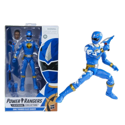 Power Rangers Lightning E5906AS08 6" Dino Blue Ranger Power Rangers Lightning E5906AS08 6" Dino Blue Ranger