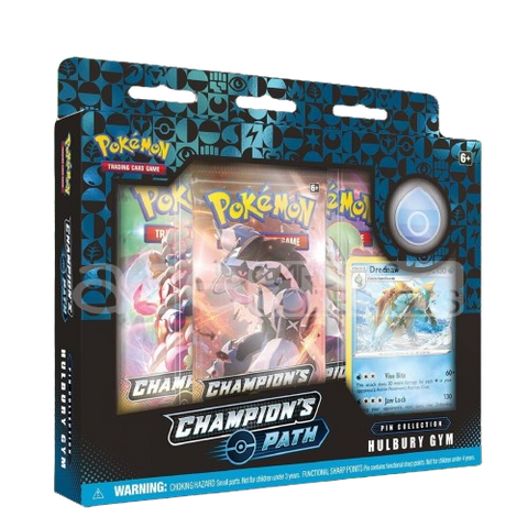 Pokemon SWSH 3.5 Champion's Path Hulbury Pin Collection Pokemon SWSH 3.5 Champion's Path Hulbury Pin Collection