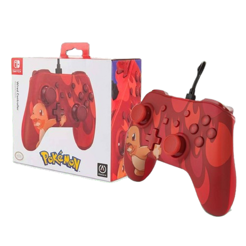 Nintendo Switch Powera Wired Controller - Charmander Nintendo Switch Powera Wired Controller - Charmander