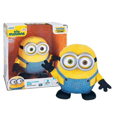 Minions Movie Talking Figure - Sing and Dance Bob Minions Movie Talking Figure - Sing and Dance Bob