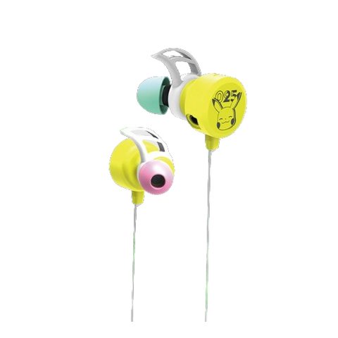 Nintendo Switch Hori POP Pikachu Yellow Gaming Earbuds Nintendo Switch Hori POP Pikachu Yellow Gaming Earbuds