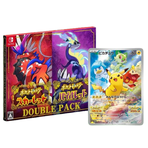 Nintendo Switch Pokemon Scarlet and Violet Double Pack (Japanese) Nintendo Switch Pokemon Scarlet and Violet Double Pack (Japanese)