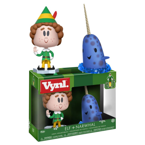 Funko 2 Pack Vynl Elf Buddy & Narwhal Funko 2 Pack Vynl Elf Buddy & Narwhal