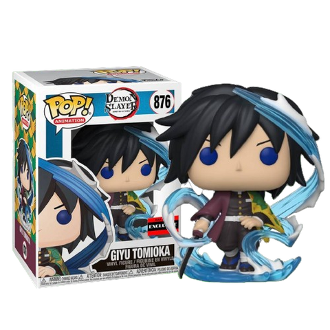 Funko POP! (876) Demon Slayer Giyu Tomioka AAA Anime Exclusive Funko POP! (876) Demon Slayer Giyu Tomioka AAA Anime Exclusive