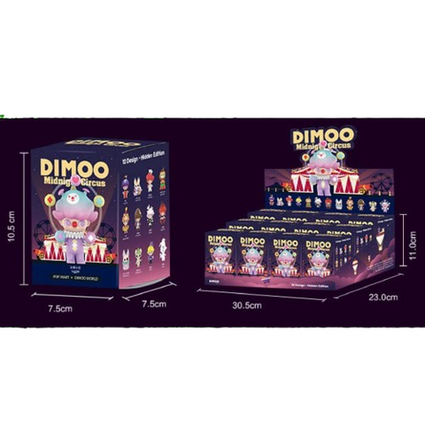 Popmart Dimoo Midnight Circus Blind Box Popmart Dimoo Midnight Circus Blind Box