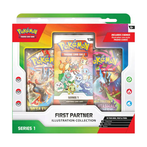 Pokemon First Partner Illustration Collection Series 1 Pokemon First Partner Illustration Collection Series 1