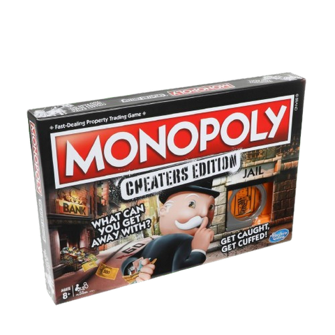 Hasbro Gaming Monopoly Cheaters Edition Hasbro Gaming Monopoly Cheaters Edition