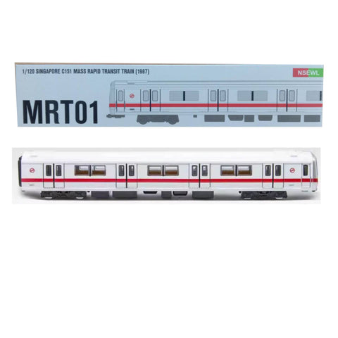 MC MRT01 1/120 Singapore C151 Transit Train (1987) MC MRT01 1/120 Singapore C151 Transit Train (1987)