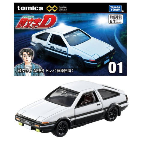 Takara Tomy Tomica Unlimited Initial D AE86 Takumi Takara Tomy Tomica Unlimited Initial D AE86 Takumi