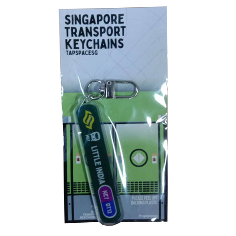 Little India MRT Station Keychain Little India MRT Station Keychain