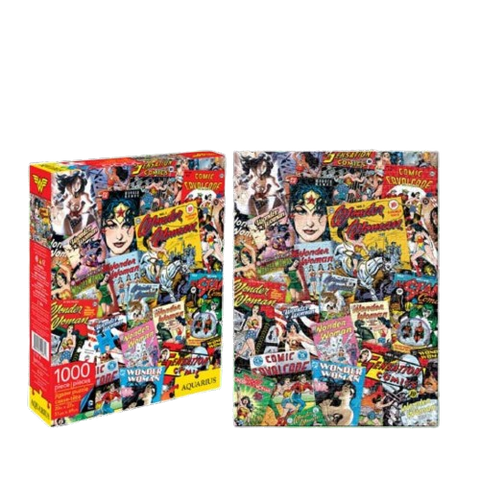 Wonder Woman Comic Book Covers 1,000-Piece Puzzle Wonder Woman Comic Book Covers 1,000-Piece Puzzle