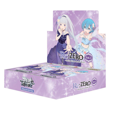 Weiss Schwarz Re:Zero Starting Life Vol.3 Booster (ENG) Weiss Schwarz Re:Zero Starting Life Vol.3 Booster (ENG)