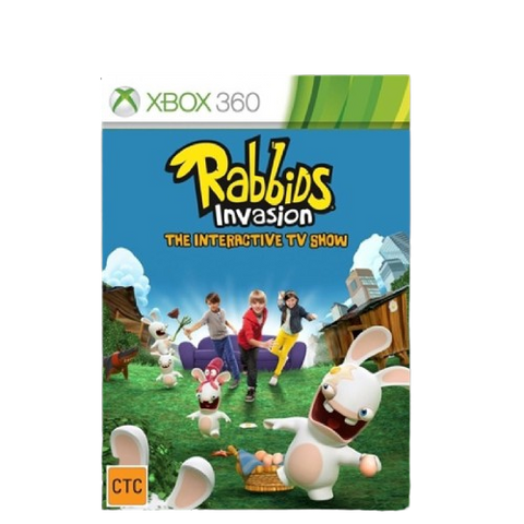 XBox 360 Rabbids Invasion The Interactive TV Show XBox 360 Rabbids Invasion The Interactive TV Show
