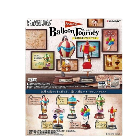 Re-Ment Snoopy's Balloon Journey (Set of 6) Re-Ment Snoopy's Balloon Journey (Set of 6)