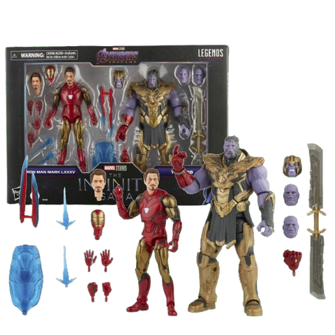 Marvel Legends Series Infinity Saga Iron Man LXXXV & Thanos Marvel Legends Series Infinity Saga Iron Man LXXXV & Thanos
