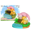Banpresto Psyduck and Slowpoke Rest time Banpresto Psyduck and Slowpoke Rest time
