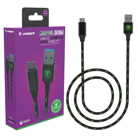 XBox Snakebyte USB 3.2 Charge and Data Cable X XBox Snakebyte USB 3.2 Charge and Data Cable X