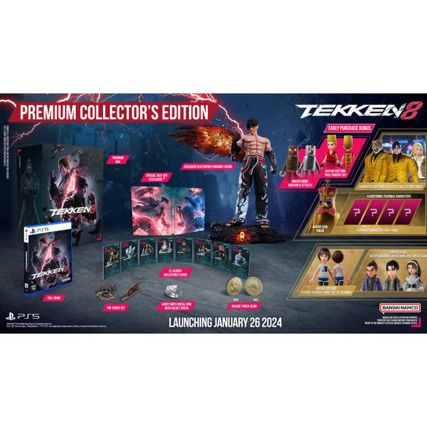 Tekken 8 Premium Collectors Edition - PlayStation 5 [Asian] - GameXtremePH